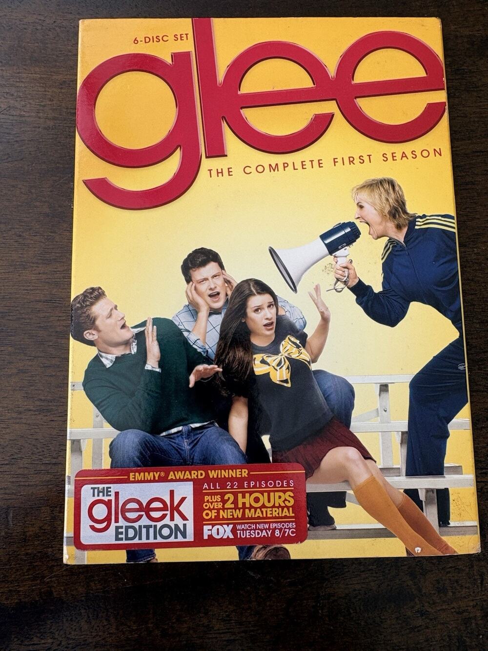 Glee Complete First Season Series 1 DVD Lea Michele Chris Colfer 6 Disc Set